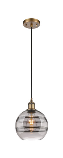 Ballston One Light Mini Pendant in Brushed Brass (405|516-1P-BB-G556-8SM)