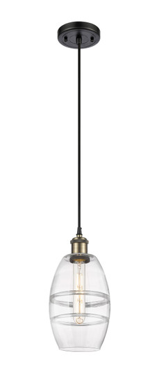 Ballston One Light Mini Pendant in Black Antique Brass (405|516-1P-BAB-G557-6CL)