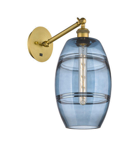 Ballston One Light Wall Sconce in Brushed Brass (405|317-1W-BB-G557-8BL)