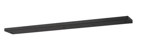 Multi Point Canopy Five Light Ceiling Plate in Matte Black (224|CP4205L-MB)