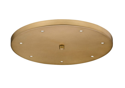 Multi Point Canopy Seven Light Ceiling Plate in Rubbed Brass (224|CP1807R-RB)