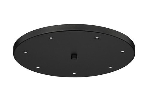 Multi Point Canopy Seven Light Ceiling Plate in Matte Black (224|CP1807R-MB)