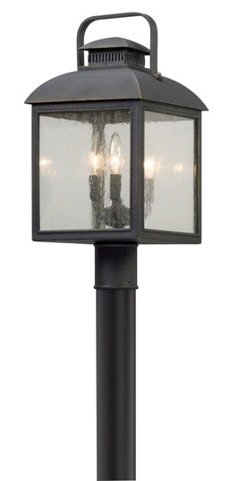 Chamberlain Three Light Post Lantern in Vintage Bronze (67|P5085-VBZ)