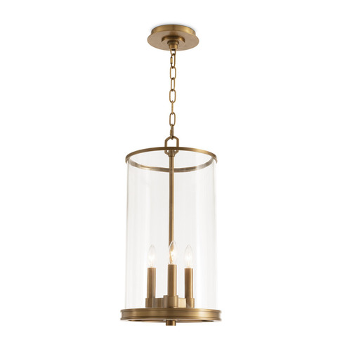 Adria Three Light Pendant in Natural Brass (400|16-1399NB)