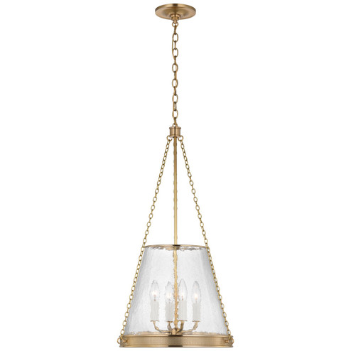 Reese LED Pendant in Soft Brass (268|MF 5181SB-CG)