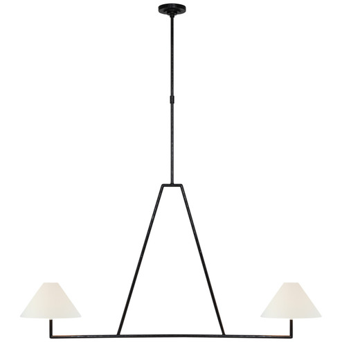 Ashton LED Chandelier in Aged Iron (268|CHC 5340AI-L)