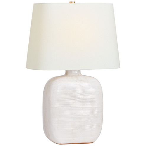 Pemba LED Table Lamp in Glossy White Crackle (268|CHA 8659GWC-L)