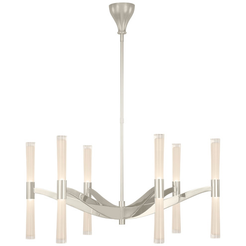 Brenta LED Chandelier in Polished Nickel (268|ARN 5470PN-WG)