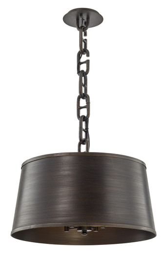 Admirals Row Four Light Pendant in Soft Off Black (67|F6684-SFB)