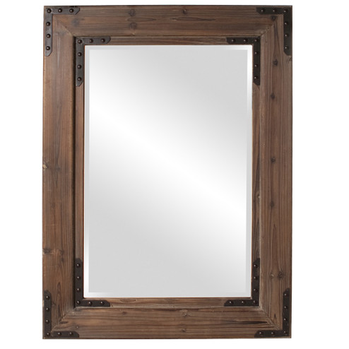 Caldwell Mirror in Wood and Iron (204|37068)