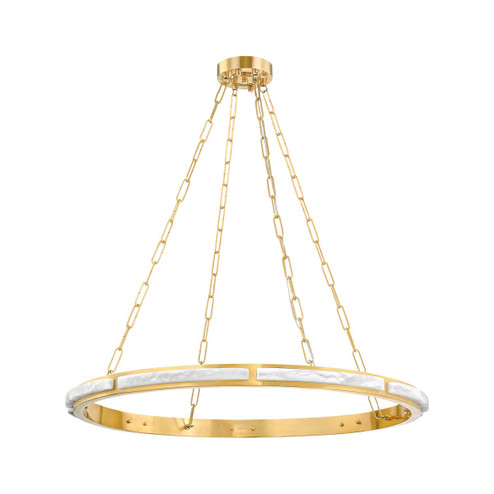 Wingate LED Chandelier in Aged Brass (70|8136-AGB)