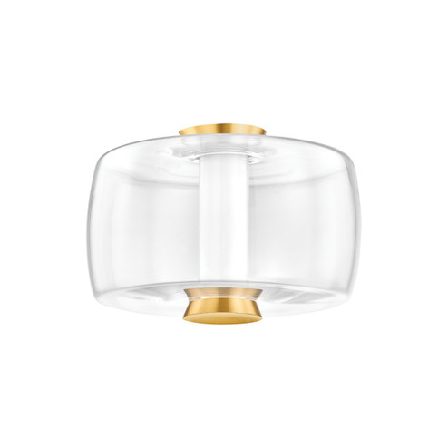 Beau LED Flush Mount in Aged Brass (70|2814-AGB)