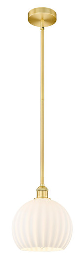 Edison LED Mini Pendant in Satin Gold (405|616-1S-SG-G1217-10WV)