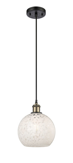 Ballston LED Mini Pendant in Black Antique Brass (405|516-1P-BAB-G1216-8WM)