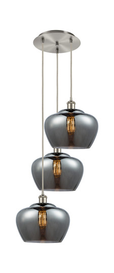 Ballston LED Pendant in Brushed Satin Nickel (405|113B-3P-SN-G93-L)