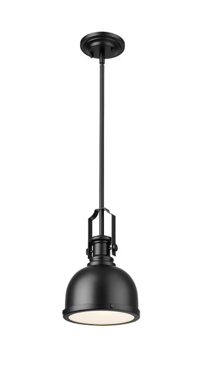 Melange One Light Pendant in Matte Black (224|725MP-MB)