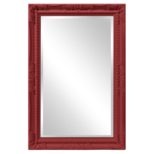 Queen Ann Mirror in Glossy Red (204|53081R)