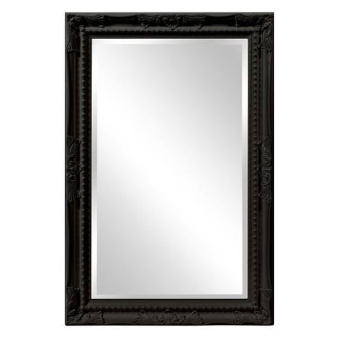 Queen Ann Mirror in Glossy Black (204|53081BL)