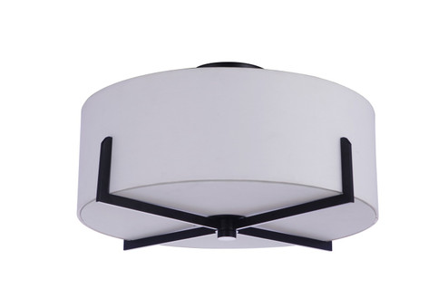 Four Light Semi-Flush Mount in Black (90|322008)