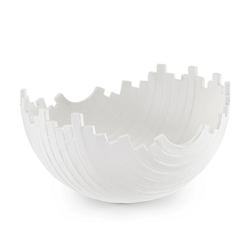 Basalt Bowl in White (400|20-1581)