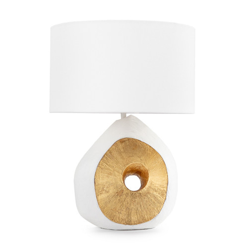 Tristan One Light Table Lamp in White (400|13-1595)