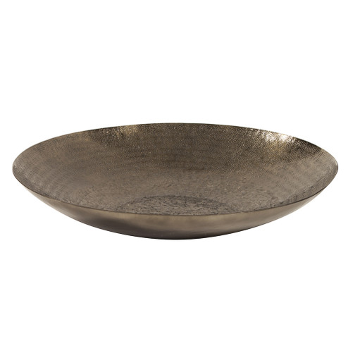 Deep Bronze Decorative Bowl in Textured Deep Bronze (204|35088)