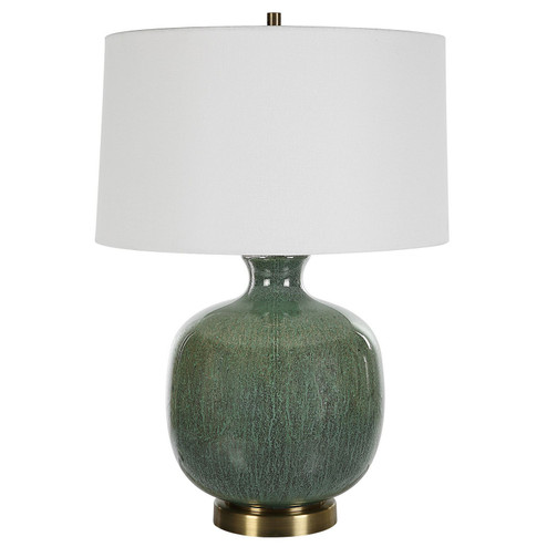 Nataly One Light Table Lamp in Antique Brass (52|30238-1)