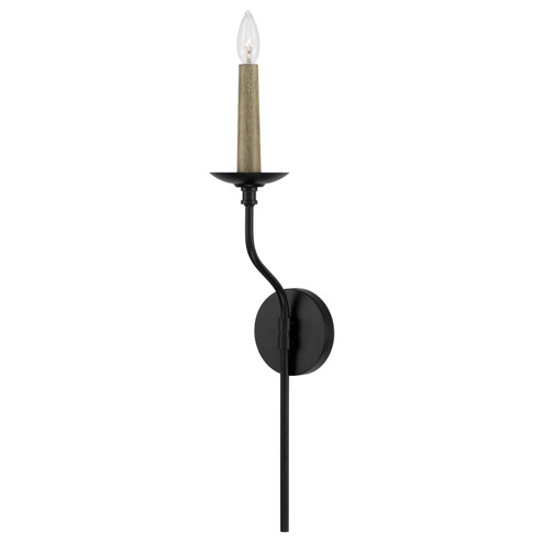 Wilder One Light Wall Sconce in Matte Black (65|651511MB)
