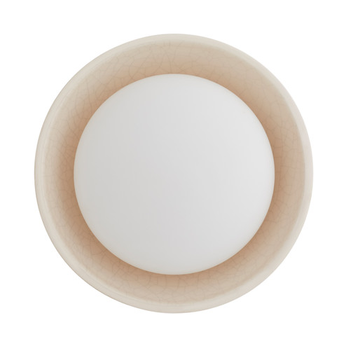 Glaze One Light Wall Sconce in Ivory Stained Crackle (314|DA49005)