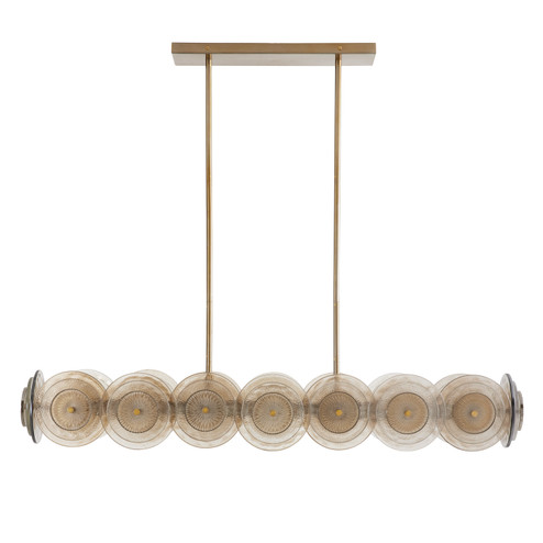 Kinlee 12 Light Chandelier in Antique Brass (314|82012)