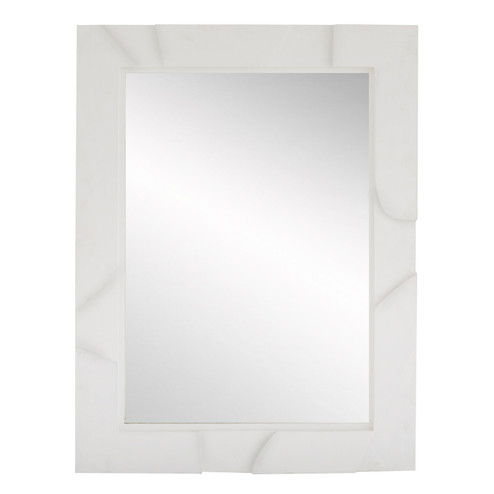 Safra Mirror in White Gesso (314|6987)