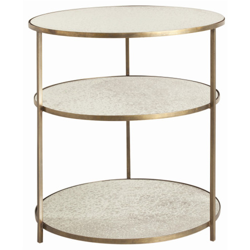 Percy Side Table in Antique Brass (314|6553)