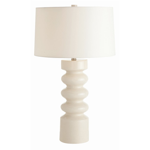 Wheaton One Light Table Lamp in White Crackle (314|17540-667)