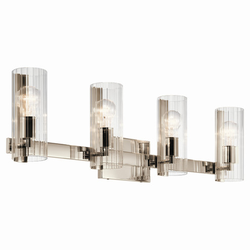 Jemsa Four Light Vanity in Polished Nickel (12|55169PN)
