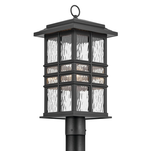 Beacon Square One Light Outdoor Post Mount in Textured Black (12|49832BKT)