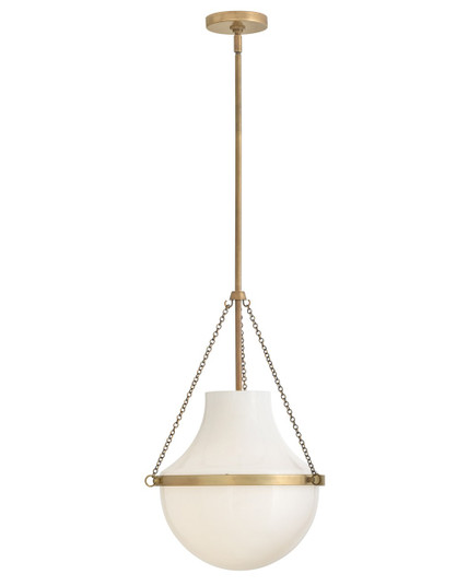 Collins LED Pendant in Heritage Brass (13|46897HB)