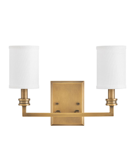 Moore LED Wall Sconce in Heritage Brass (13|46412HB)