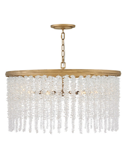 Rubina LED Convertible Chandelier in Burnished Gold (138|FR41494BNG)