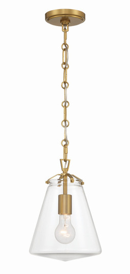 Voss One Light Mini Pendant in Luxe Gold (60|VSS-7003-LG)