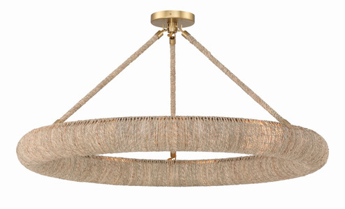 Oakley LED Semi Flush Mount in Soft Gold (60|OAK-7538-SG_CEILING)