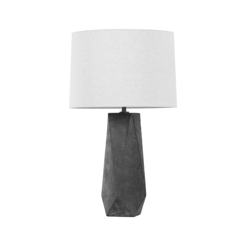 Coronado One Light Table Lamp in Patina Brass/Ceramic Ash Black (67|PTL1129-PBR/CHB)
