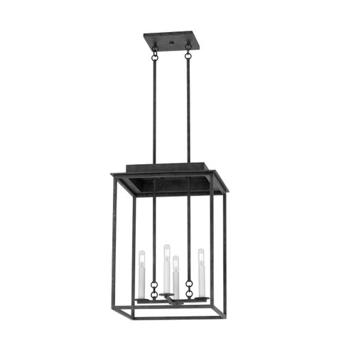 Hart Four Light Lantern in French Iron (67|F3116-FRN)