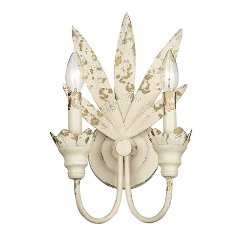 Lillianne Two Light Wall Sconce in Antique Ivory (62|0846-2W AI)