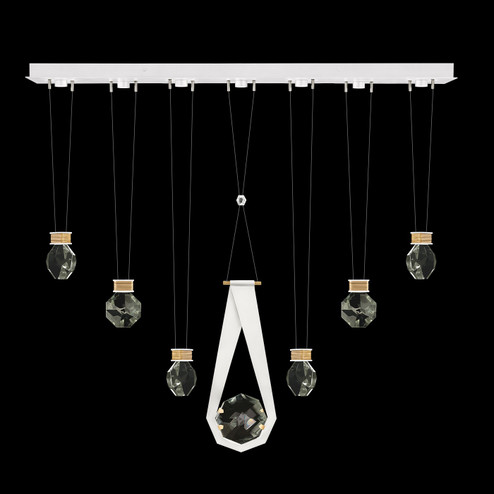 Aria LED Linear Pendant in White (48|100007-2-2444444)