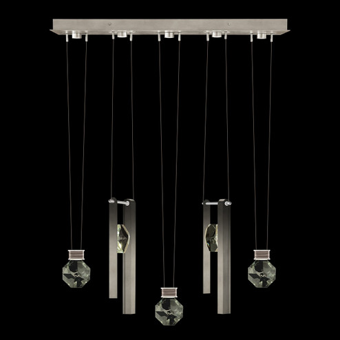 Aria LED Linear Pendant in Silver (48|100006-4-33444)