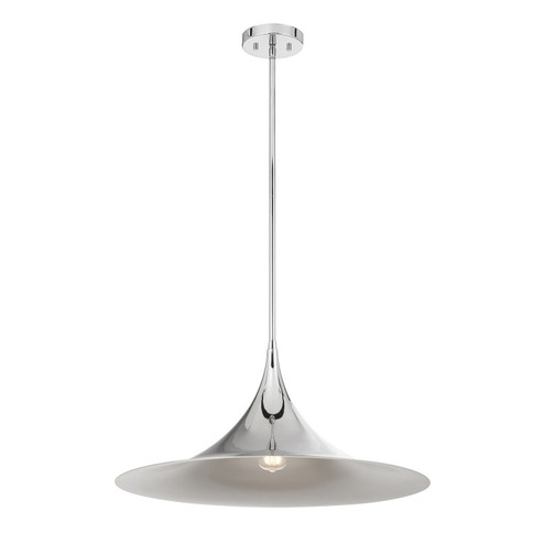 Bowdin One Light Pendant in Polished Chrome (51|7-7639-1-11)