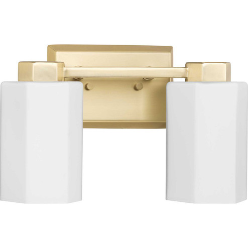 Estrada Two Light Bath & Vanity in Brushed Gold (54|P300477-191)