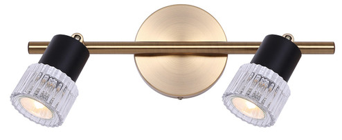 Elsee Two Light Track Lighting in Black (387|IT1161A02BKG10)