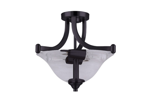 Isf587A02Orb-Rg Two Light Semi-Flush Mount in Oil Rubbed Bronze (387|ISF587A02ORB-RG)