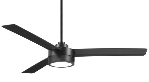 Roto LED 52''Ceiling Fan in Coal Black (15|F535L-CL)